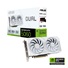 ASUS VGA NVIDIA GeForce RTX 5060 DUAL OC 8G WHITE, 8GB GDDR7, 3xDP, 1xHDMI