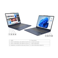 LENOVO NTB IdeaPad 5 2-in-1 14IRH9 - i5-13420H,14" WUXGA OLED,16GB,512SSD,HDMI,Int. Intel UHD,BezOS,2Y CC