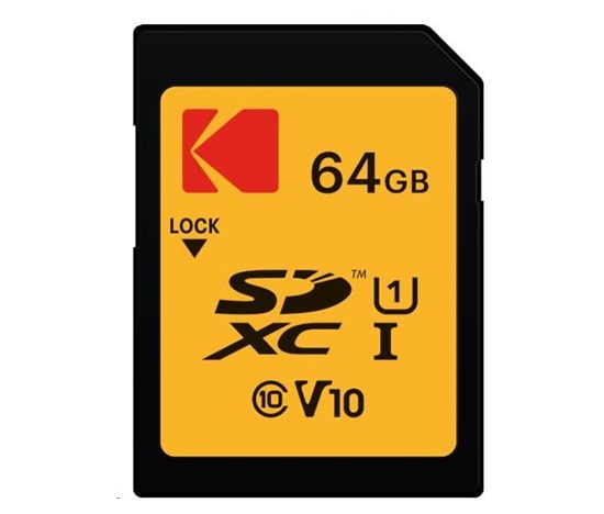 Kodak paměťová SD karta 64GB UHS-I U1 V10 Premium