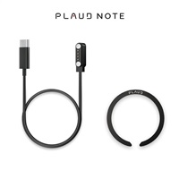 PLAUD NOTE Accessory Kit Black - Nabíječka a magnetický clip, černá