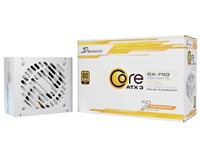SEASONIC zdroj Core GX 750W White, 120mm, Plně modulární, 80+ Gold, ATX 3.1