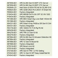 HPE PL DL360g10 6254 (3.1G/18C) 2x32G 2x960G (P18434) P408i-a/2Gssb 8SFF 2x1000W 1U (16863806)
