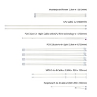 ASUS zdroj ROG STRIX 1000W White, 135mm, 80 Plus Platinum, Plně modulární, ATX 3.1