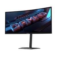 GIGABYTE LCD - 34" Gaming monitor G34WQC2, VA, 21:9, 3440x1440 QHD, 200Hz, 450 cd/m2, 1ms, 2xHDMI, 2xDP