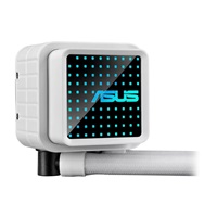 ASUS vodní chladič CPU AIO PRIME LC 360 ARGB, 3x120mm, AM5, LGA1851, Bílá