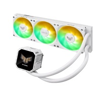 ASUS vodní chladič CPU AIO TUF GAMING LC III 360 ARGB LCD White, 3x120mm, LGA1851, AM5