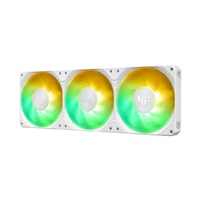 ASUS vodní chladič CPU AIO TUF GAMING LC III 360 ARGB LCD White, 3x120mm, LGA1851, AM5