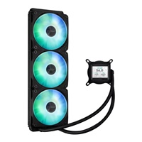 ASUS vodní chladič CPU AIO PRIME LC 360 ARGB LCD, 3x120mm, AM5, LGA1851, Černá