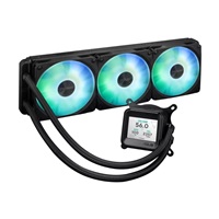 ASUS vodní chladič CPU AIO PRIME LC 360 ARGB LCD, 3x120mm, AM5, LGA1851, Černá