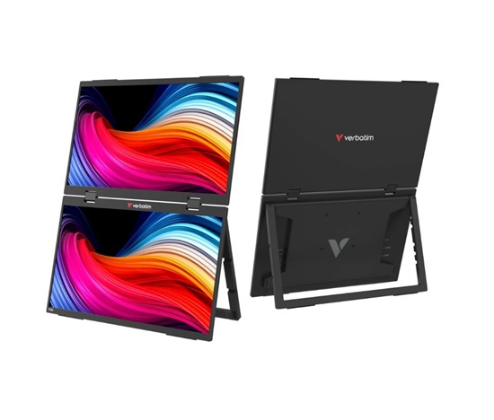 Verbatim PM-15-FHD Dual Monitor Essentials Přenosný dotykový monitor 15,6", FHD