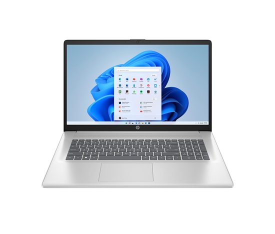 NTB HP 17-cn3012nc, N100, 8GB, 512GB, UHD, 17.3" FHD IPS 300n, W11H6, Silver