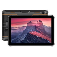 Rugged Tablet Oukitel RT9 4G 10 T606 6GB 256GB 11000-18W A14, Black w Orange  [No Charger]