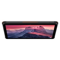 Rugged Tablet Oukitel RT9 4G 10 T606 6GB 256GB 11000-18W A14, Black w Orange  [No Charger]