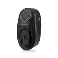 Salente HotHeat, teplovzdušný mini ventilátor, 500 W, černý