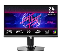 MSI LCD MPG 242R X60N, 24,1" FHD, 600Hz, 0,1ms, USB, DP, HDMI, VESA, Audio, Black