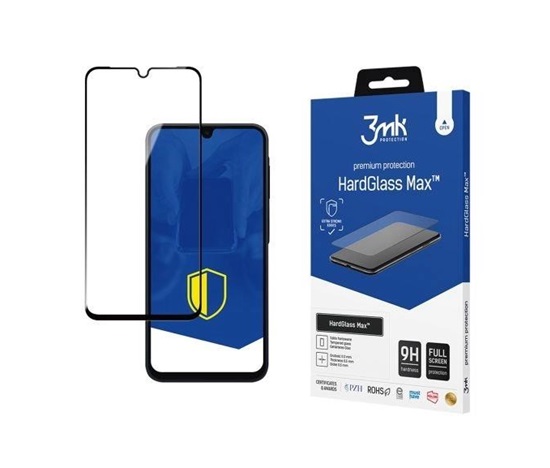 3mk tvrzené sklo HardGlass Max FrameFit pro Samsung Galaxy A16 4G/5G/ A17 4G/5G