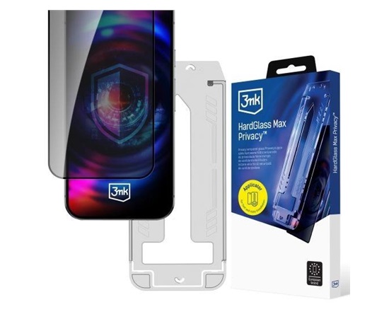 3mk tvrzené sklo HardGlass Max Privacy FrameFit pro Samsung Galaxy S25 FE