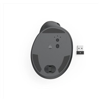Hama vertikálna ergonomická bezdrôtová myš EWM-500R, pre pravákov, čierna