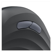 Hama vertikálna ergonomická bezdrôtová myš EWM-600R, pre pravákov, nabíjacia, čierna