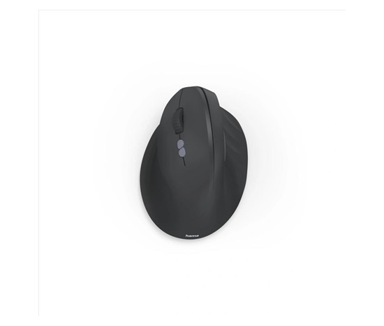 Hama vertikálna ergonomická bezdrôtová myš EWM-600L, pre ľavákov, nabíjacia, čierna