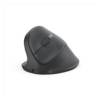 Hama vertikálna ergonomická bezdrôtová myš EWM-600L, pre ľavákov, nabíjacia, čierna