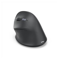 Hama vertikálna ergonomická bezdrôtová myš EWM-600L, pre ľavákov, nabíjacia, čierna
