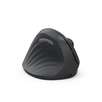 Hama vertikálna ergonomická bezdrôtová myš EWM-600L, pre ľavákov, nabíjacia, čierna