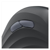 Hama vertikálna ergonomická bezdrôtová myš EWM-600L, pre ľavákov, nabíjacia, čierna