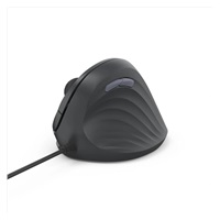 Hama vertikálna ergonomická káblová myš ECM-500R, pre pravákov, čierna