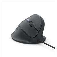 Hama vertikálna ergonomická káblová myš ECM-500R, pre pravákov, čierna