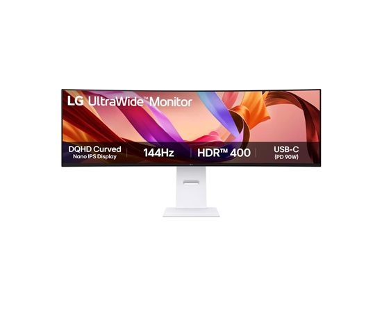 LG MT IPS LED 49" 49U950A-W - NanoIPS, 5120x1440, 32:9, HDMI, DP, USB-C, zakřivený, nast. výška, repro