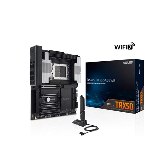 BAZAR - ASUS MB Sc sTR5 Pro WS TRX50-SAGE WIFI, AMD TRX50, 4xDDR5, WiFi, CEB (Komplet)