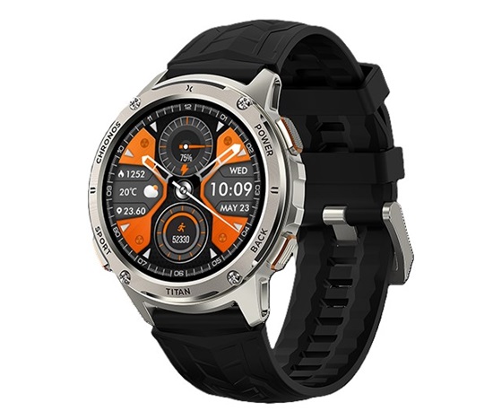 MaxCom Smartwatch FW110 Titan Chronos Silver