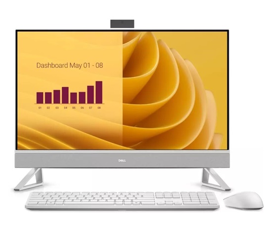 DELL PC AiO 27 All-in-One EC27250 / i7-150U/16GB/512SSD/FHD/Integrated/90W/WLAN/Kb&Mse/W11 Pro/3Y PS NBD