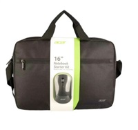 ŠTARTOVACIA SÚPRAVA ACER NTB 15.6" BATOH ABG950 ČIERNY A BEZDRÔTOVÁ MYŠ ČIERNA