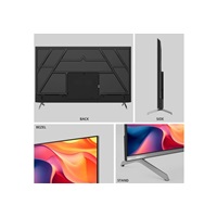 CHiQ U50QST TV 50", UHD, QLED, ultratenká, Google TV, DLG 120 Hz, Dolby Audio, Frameless, metalická
