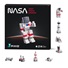 BAZAR - PIXIO NASA - Vesmírná mise magnetická stavebnice - Poškozený obal (Komplet)