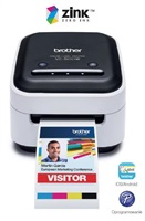 BAZAR - BROTHER tiskárna štítků FOTO - VC500W - WIFI, USB, COLOR bez potřeby inkoustu - Integrovaný odstřih - Poškozený