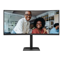 AOC MT 34" CU34E4CV - 3440x1440,VA,120Hz,HDR10,2xHDMI,DP,USBhub,USB-C,RJ45,repro,Zakřivený