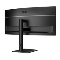 AOC MT 34" CU34E4CV - 3440x1440,VA,120Hz,HDR10,2xHDMI,DP,USBhub,USB-C,RJ45,repro,Zakřivený