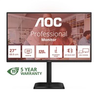 AOC MT 27" Q27E4CV - 2560x1440,IPS,120Hz,1xHDMI,1xDP,1xDP out,USBhub,USB-C(PD 90W),Repro,Pivot