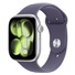 Apple Watch Series 11 GPS 46mm Silver Aluminium Case with Purple Fog Sport Band - S/M