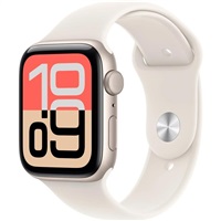 Apple Watch SE 3 GPS 40mm Starlight Aluminium Case with Starlight Sport Band - S/M
