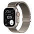 Apple Watch Ultra 3 GPS + Cellular 49mm Natural Titanium Case with Natural Titanium Milanese Loop - Large