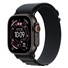 Apple Watch Ultra 3 GPS + Cellular 49mm Black Titanium Case with Black Alpine Loop - Small