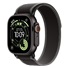Apple Watch Ultra 3 GPS + Cellular 49mm Black Titanium Case with Black/Charcoal Trail Loop - M/L