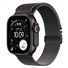 Apple Watch Ultra 3 GPS + Cellular 49mm Black Titanium Case with Black Titanium Milanese Loop - Small
