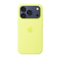 Apple iPhone 17 Pro Silicone Case with MagSafe – Neon Yellow