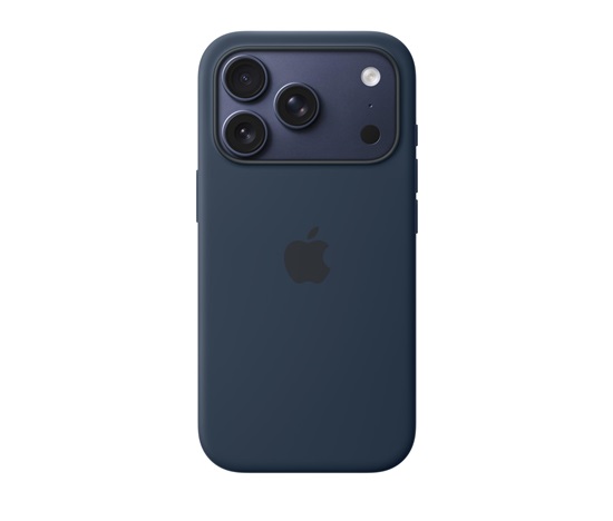 Apple iPhone 17 Pro Silicone Case with MagSafe – Midnight