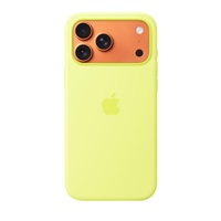 Apple iPhone 17 Pro Max Silicone Case with MagSafe – Neon Yellow